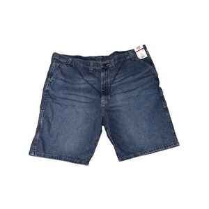 NEW WITH TAGS Wrangler Men's Five Star Carpenter Flex Comfort Shorts Blue (Size: